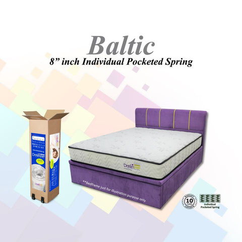 Dreamster “Beds on Wheels” Baltic Mattress (8 inch)