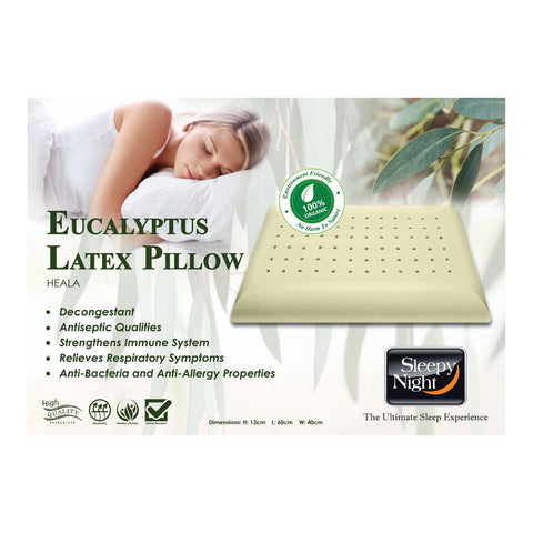 Organic Natural Latex Pillow (Various scents available)