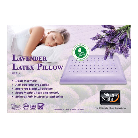 Organic Natural Latex Pillow (Various scents available)