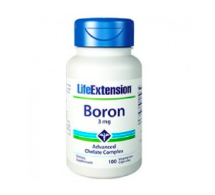 Boron, 3mg, 100 Vegetarian Capsules