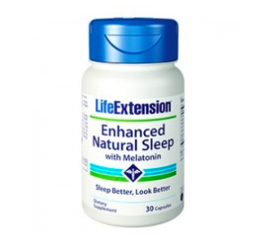 Enhanced Natural Sleep® with Melatonin, 30 Capsules