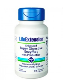 Enhanced Super Digestive Enzymes With Probiotics, 60 Vege Capsules
