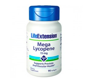 Mega Lycopene 15mg, 90 softgels