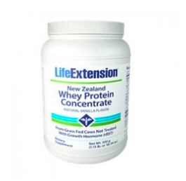 New Zealand Whey Protein Concentrate, Natural Vanilla Flavor, 520 grams