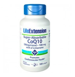 Super Absorbable CoQ10™ with d-Limonene 100mg, 100 softgels
