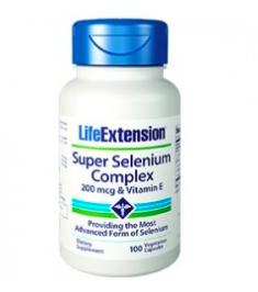 Super Selenium Complex 200mcg & Vitamin E, 100 vege capsules
