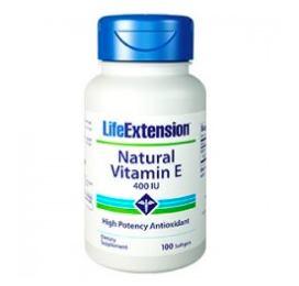 Natural Vitamin E 400IU, 100 softgels