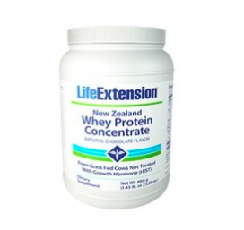 New Zealand Whey Protein Concentrate, Natural Chocolate Flavor, 660 grams