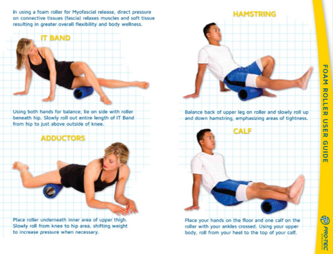 Pro-Tec Hollow Core Contoured Foam Roller