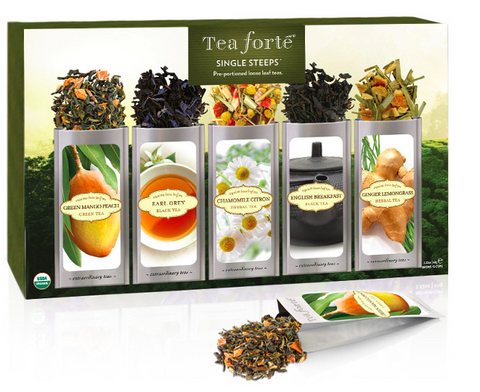 Tea Forte: Loose Tea Single Steep® Collection