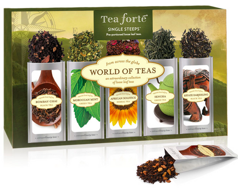 Tea Forte: Loose Tea Single Steep® Collection