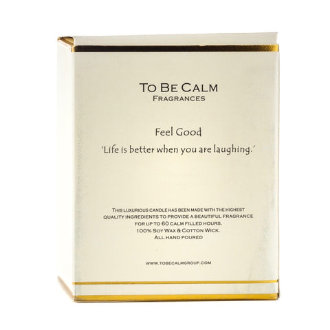 To Be Calm Large Candle - Feel Good