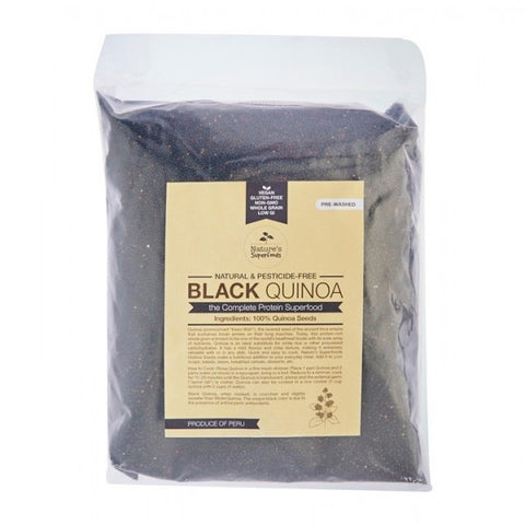 Pesticide-Free Black Quinoa (Option of 500g/1kg)