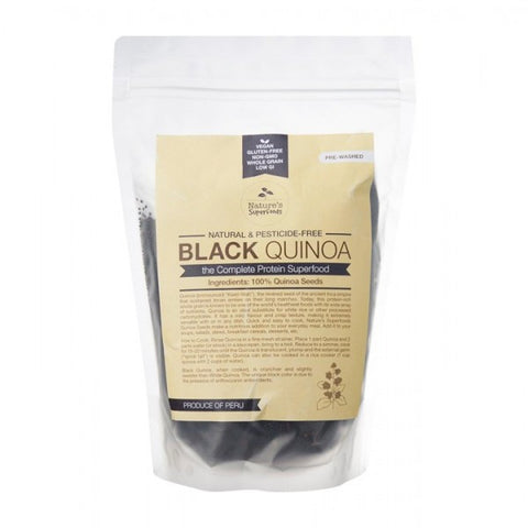 Pesticide-Free Black Quinoa (Option of 500g/1kg)