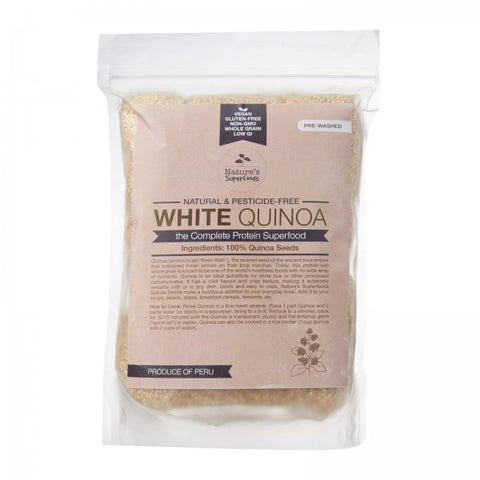 Pesticide-Free White Quinoa (Option of 500g/1kg)