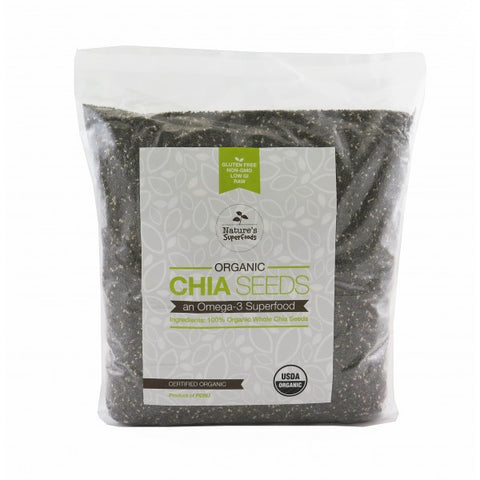 Organic Chia Seeds (Option of 400g/1kg)